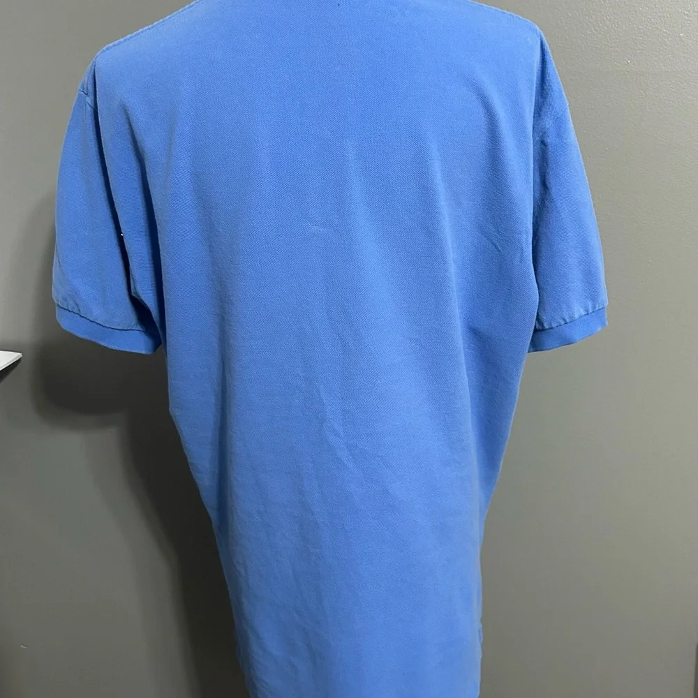 Polo Ralph Lauren men’s pullover polo, short sleeve shirt, blue color size large